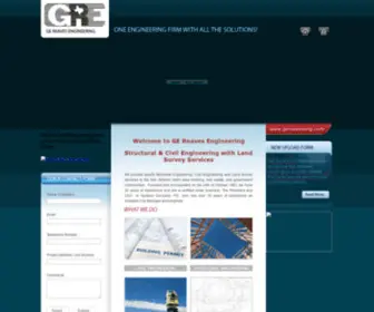 Gereaveseng.com(GE Reaves Engineering) Screenshot