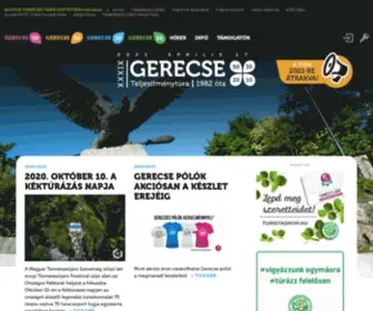 Gerecse50.hu(Gerecse 50) Screenshot