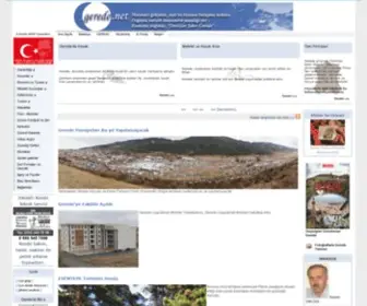 Gerede.net(Hakkında) Screenshot