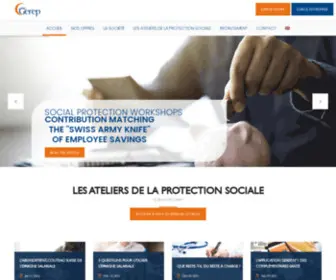 Gerep.fr(Votre conseiller en protection sociale) Screenshot