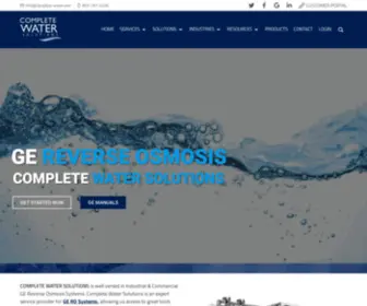 Gereverseosmosis.com(GE Reverse Osmosis) Screenshot