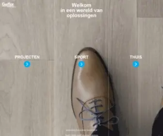 Gerflor.nl(Innovatieve, decoratieve en duurzame vinyl vloer) Screenshot