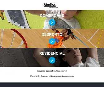 Gerflor.pt(Descubra um mundo de soluções em pavimentos) Screenshot