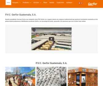 Gerfor.com.gt(P.V.C) Screenshot