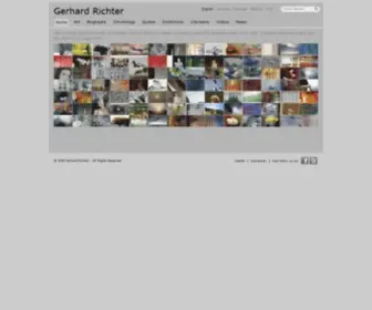 Gerhard-Richter.com(Gerhard Richter) Screenshot