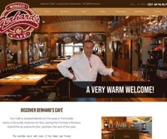 Gerhardscafe-Monaco.com(Gerhardscafe Monaco) Screenshot