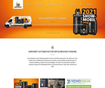 Gerhardt-Automaten.de(Gerhardt Automaten) Screenshot