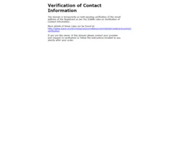 Geriatriaonline.net(Verification of Contact Information) Screenshot