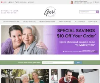 Gerifashions.com(Geri Fashions) Screenshot