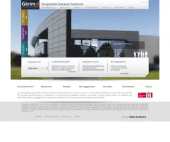 Gerim.com(Gérim Contractant Général) Screenshot