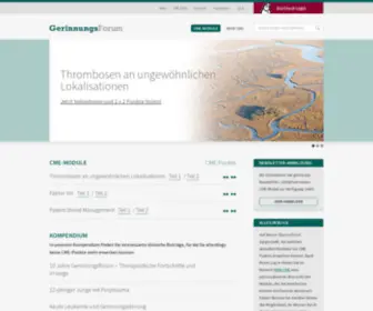 Gerinnungsforum.net(Gerinnungsforum) Screenshot