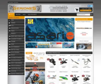 Geriones.com(Tienda de Pesca) Screenshot