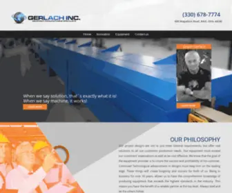 Gerlachinc.com(Gerlach Inc) Screenshot