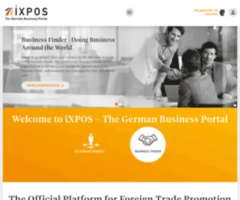 German-Business-Portal.info(Your Business in Germany) Screenshot