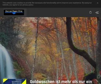 German-Digger.com(German-Digger Goldwaschzubehör) Screenshot