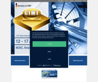 German-Group-Cimt.com(CIMT Peking) Screenshot