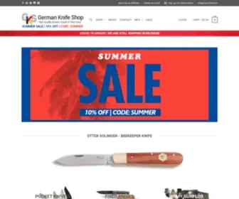 German-Knife-Shop.com(German Knife Shop) Screenshot