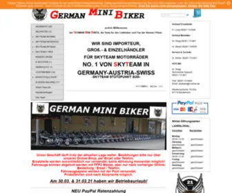 German-Mini-Biker.de(Heckträger) Screenshot