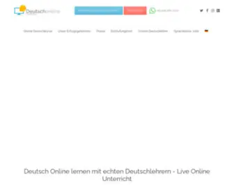 German-Online-Training.com(Online Deutschkurse) Screenshot