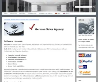 German-Sales.com(German Sales Agency) Screenshot