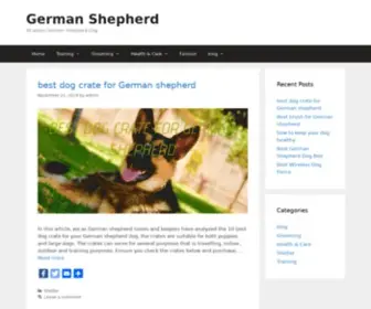 German-Shepherd.world(German Shepherd) Screenshot