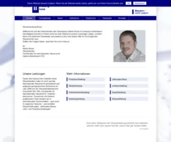 German-Taxation.com(Steuerberatung Brune) Screenshot