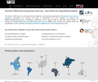 German-Tech.org(Das Exzellenz Portal) Screenshot
