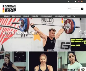 German-Weightlifting-Shop.com(Froxlor Server Management Panel) Screenshot