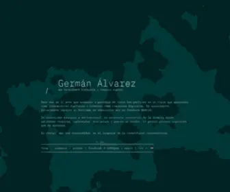 Germanalvarez.net(Germán Álvarez) Screenshot
