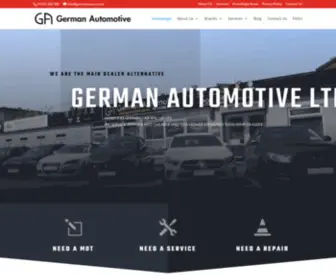 Germanauto.co.uk(German Automotive) Screenshot