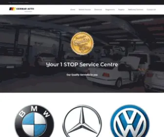 Germanauto.co.za(Your German Auto Service Center) Screenshot