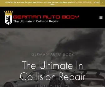 Germanautobody.com(German Auto Body) Screenshot