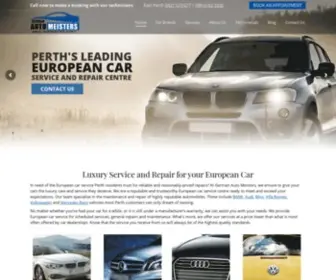 Germanautomeisters.com.au(European Car Service Perth) Screenshot