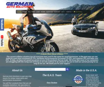Germanautosolutions.com(German Auto Solutions) Screenshot