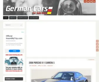 Germancarsforsaleblog.com(German Cars For Sale Blog) Screenshot