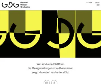 Germandesigngraduates.com(German Design Graduates) Screenshot