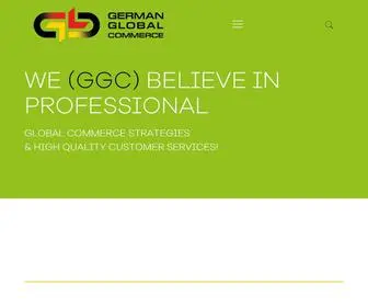 Germanglobalgroup.com(German Global Commerce) Screenshot