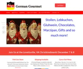 Germangourmet.com(German Gourmet) Screenshot