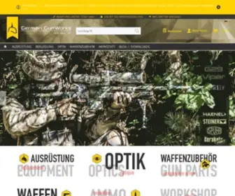 Germangunworks.com(Startseite) Screenshot