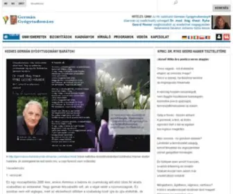 Germangyogytudomany.hu(Az itt található Germán Gyógytudomány (Germán Új Medicina)) Screenshot