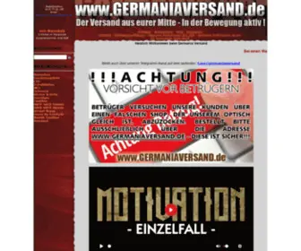 Germaniaversand.de(Riesen Auswahl an Musik) Screenshot