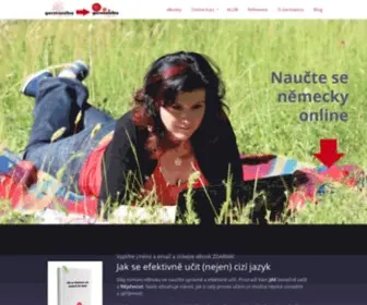 Germanika.org(Všechno kolem němčiny) Screenshot