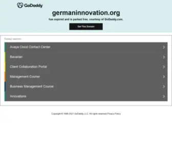 Germaninnovation.org(GCRI) Screenshot