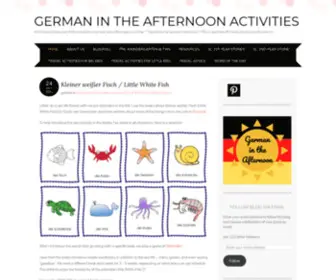 Germanintheafternoonactivities.com(German in the Afternoon Activities) Screenshot