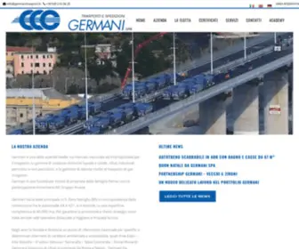 Germanitrasporti.it(Germani S.p.A) Screenshot