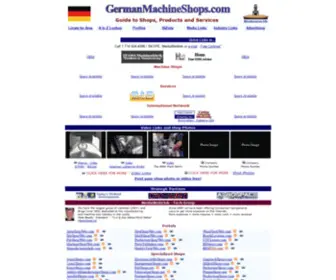 Germanmachineshops.com(German Machine Shops) Screenshot