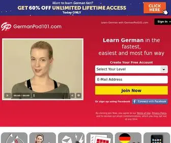 Germanpod101.com(Learn German Online) Screenshot