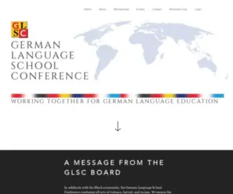 Germanschools.org(German Language School Conference) Screenshot