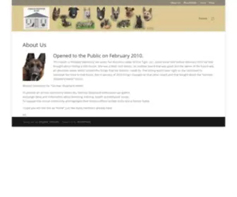 Germanshepherdhome.net(German Shepherd Home) Screenshot