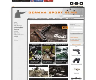 Germansportguns.com(German Sport Guns) Screenshot